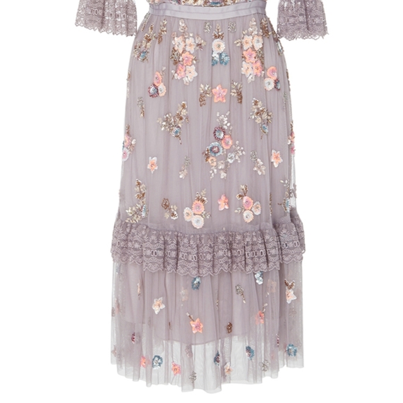 BHLDN Needle & Thread Dress fits size US 0 $600 - Picture 6 of 12